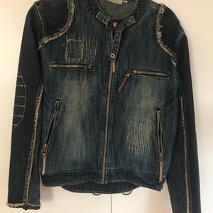 Japanese Distressed Denim Jacket
